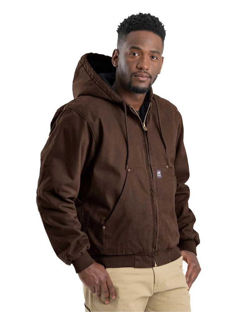 Men's Heartland Washed Cotton Duck Hooded Jacket | T-Shirt Time