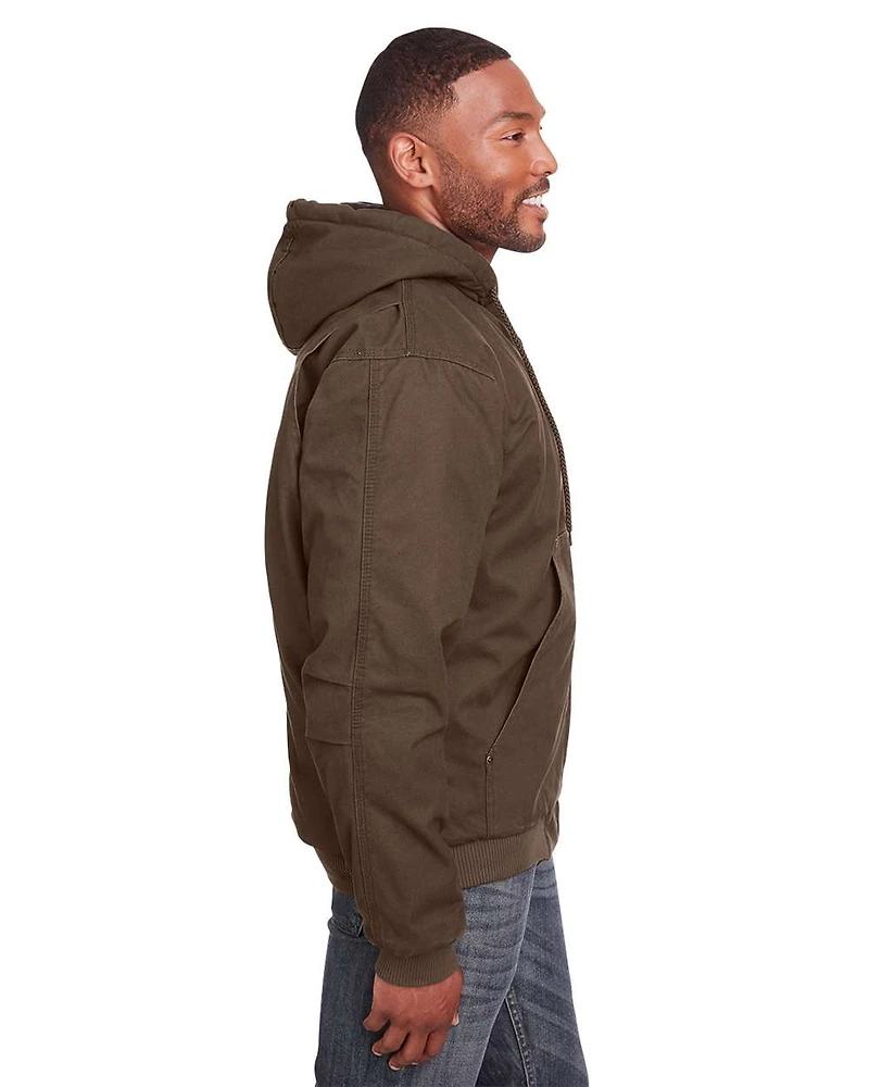 Men's Heartland Washed Cotton Duck Hooded Jacket | T-Shirt Time