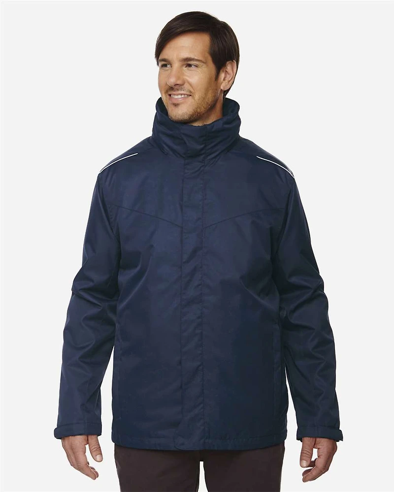 Veste 3-en-1 Tall Region pour hommes avec doublure en polaire