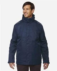 Veste 3-en-1 Tall Region pour hommes avec doublure en polaire