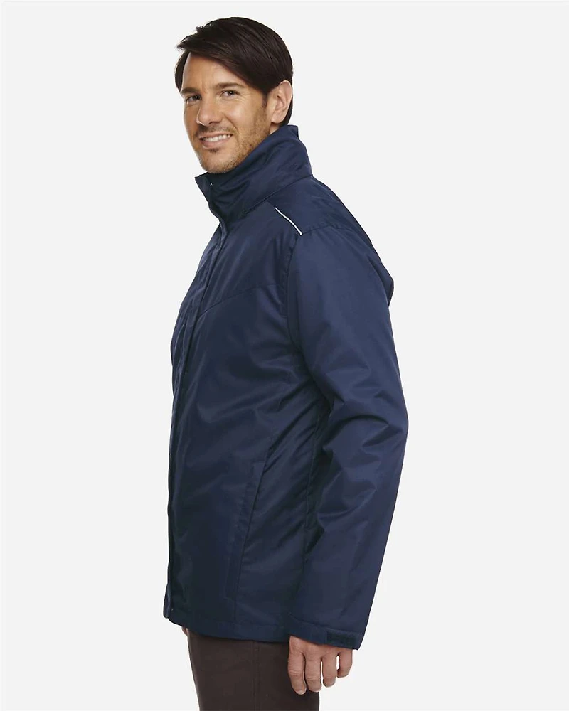 Veste 3-en-1 Tall Region pour hommes avec doublure en polaire