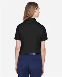 Women's Optimum Short Sleeve Twill Shirt | T-Shirt Time
