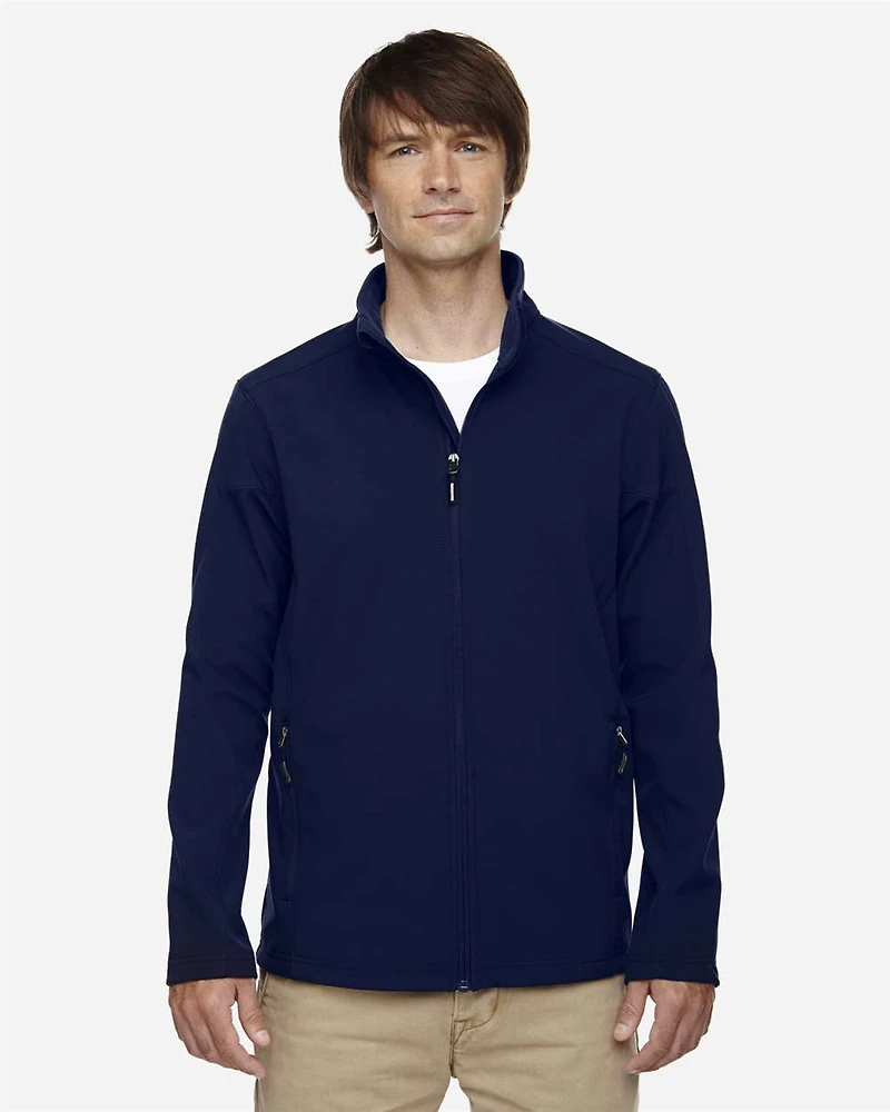 Men's Tall Cruise Two-Layer Fleece Bonded Soft Shell Jacket | T-Shirt Time