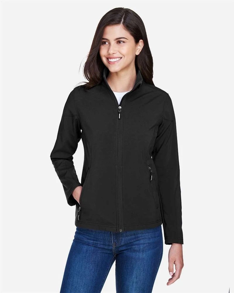 Women's Cruise Two-Layer Fleece Bonded Soft Shell Jacket | T-Shirt Time