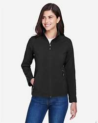Women's Cruise Two-Layer Fleece Bonded Soft Shell Jacket | T-Shirt Time