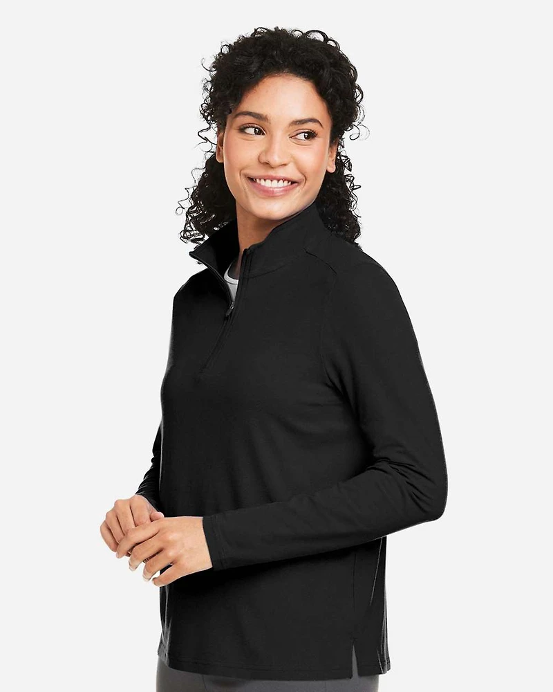 Women's Raleigh Stretch Quarter-Zip Pullover | T-Shirt Time