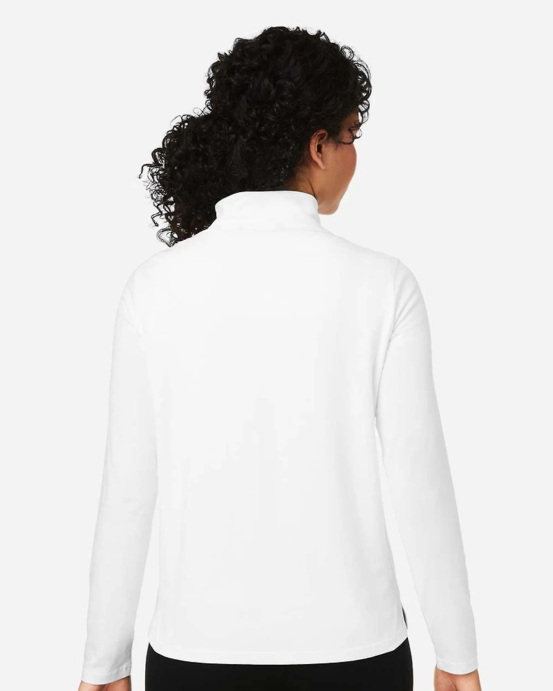 Pull quart de zip extensible Raleigh pour femmes | T-Shirt Time