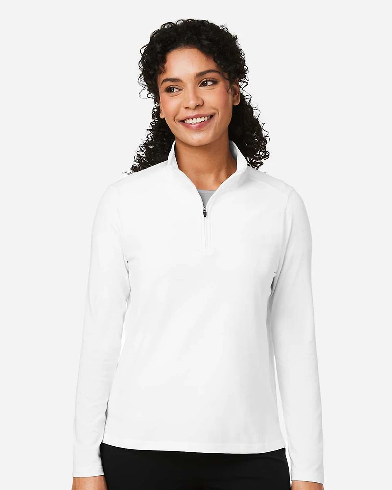 Pull quart de zip extensible Raleigh pour femmes | T-Shirt Time