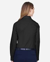 Women's Crown Collection® Broadcloth Woven Dress Shirt | T-Shirt Time