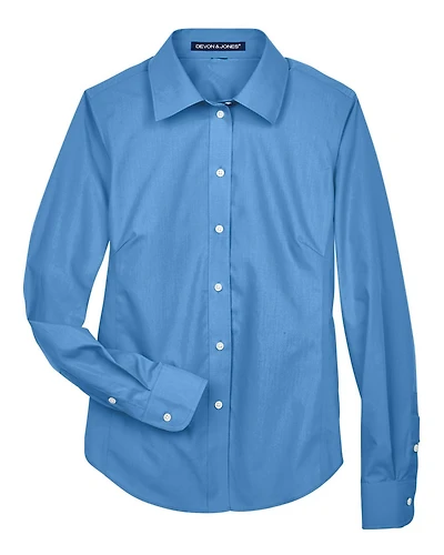 Women’s Crown Collection® Broadcloth Woven Dress Shirt
