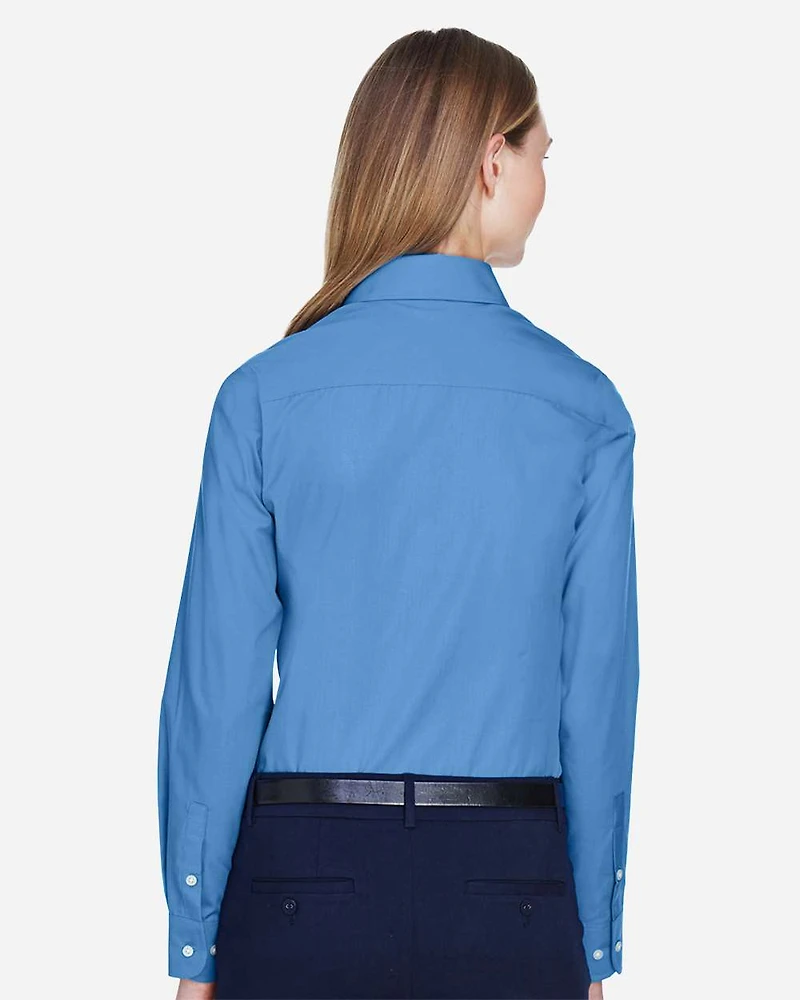 Women’s Crown Collection® Broadcloth Woven Dress Shirt