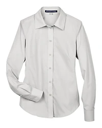 Chemise Habillée Tissée Broadcloth de la Collection Couronne pour Femmes