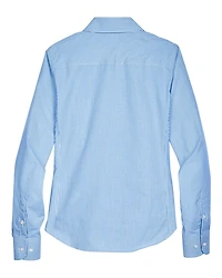 Women's Crown Collection® Banker Stripe Woven Dress Shirt | T-Shirt Time