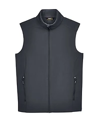 Gilet doux à double couche en polaire pour homme