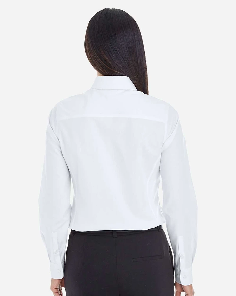 Chemise habillée tissée Royal Dobby de la Collection Crown pour femmes | T-Shirt Time