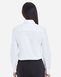 Chemise habillée tissée Royal Dobby de la Collection Crown pour femmes | T-Shirt Time