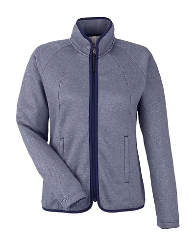 Women’s Venture Heathered Stripe Full-Zip Jacket