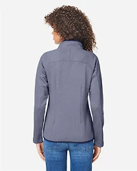 Women’s Venture Heathered Stripe Full-Zip Jacket