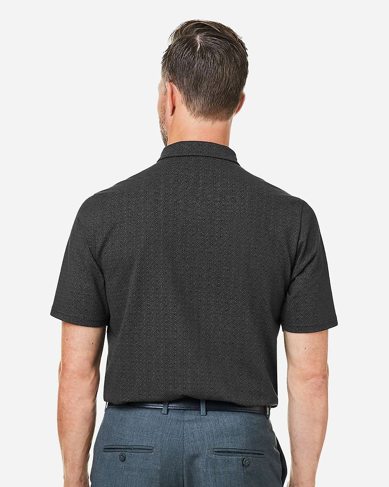Men's Crownlux Performance® Geo Polo | T-Shirt Time