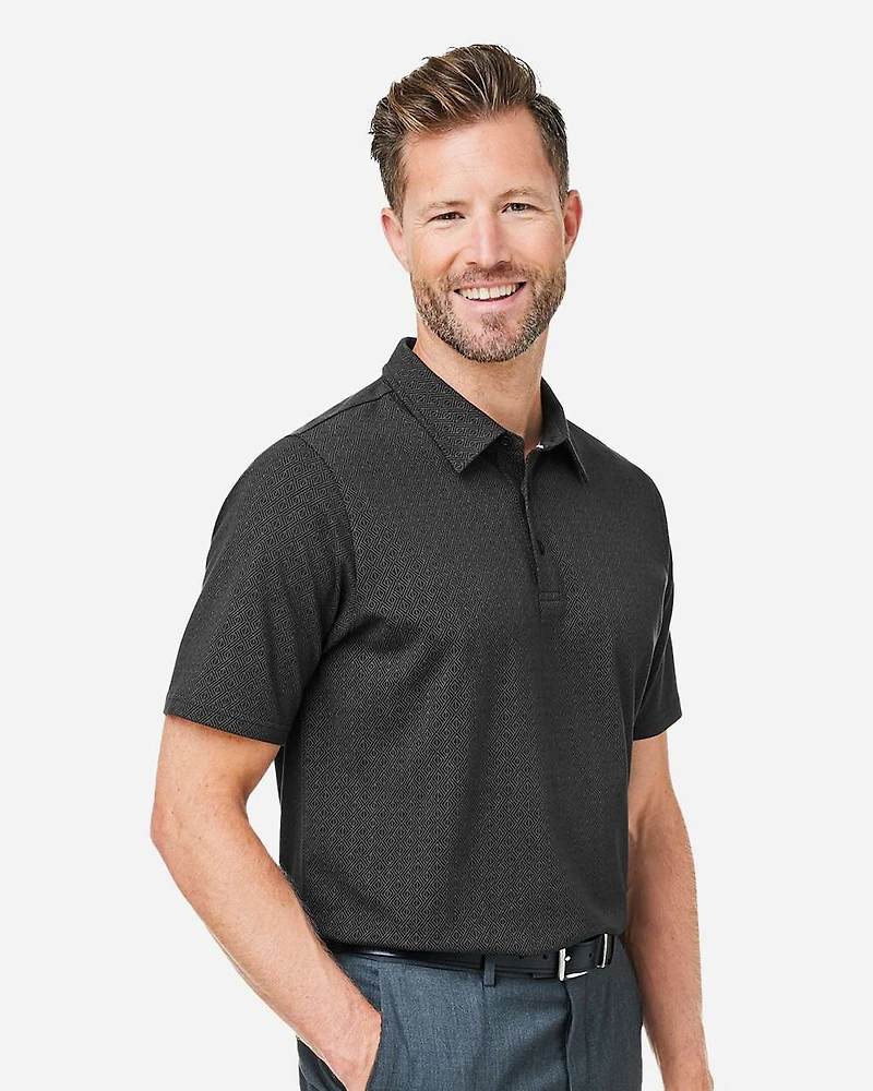 Men's Crownlux Performance® Geo Polo | T-Shirt Time