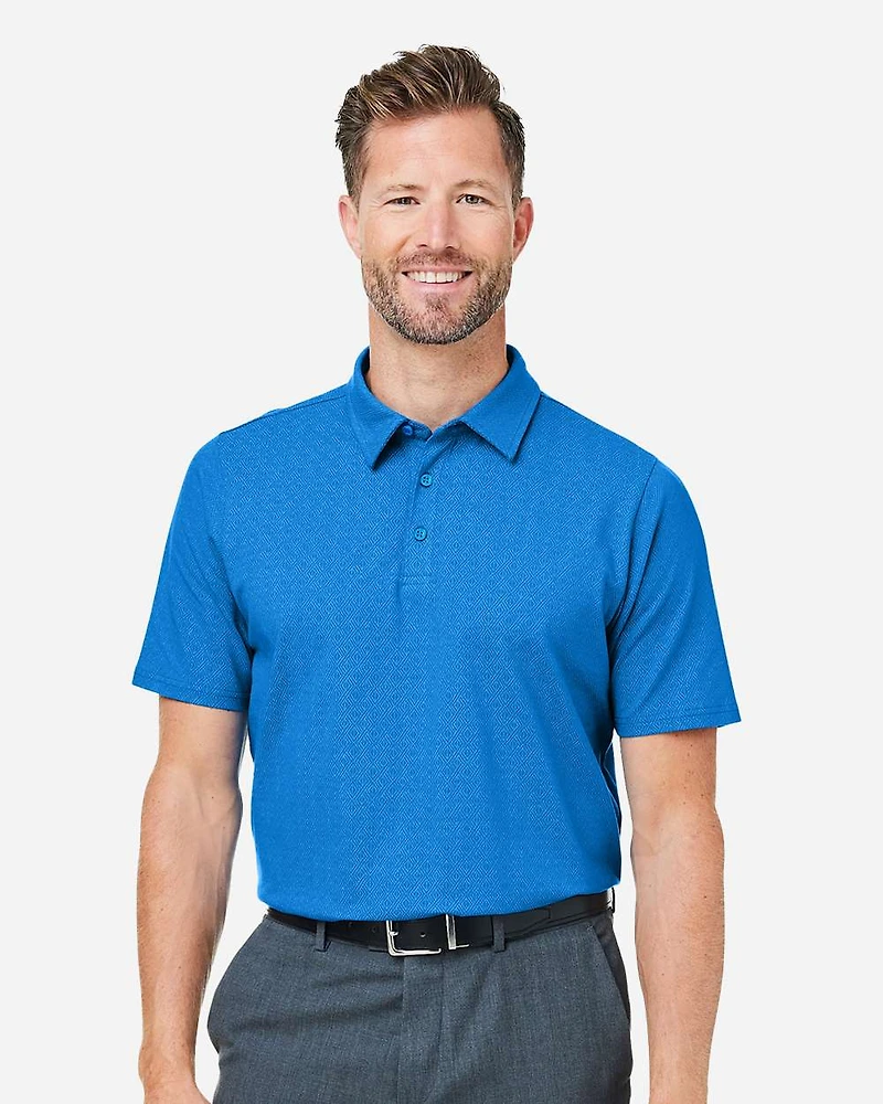 Men's Crownlux Performance® Geo Polo | T-Shirt Time