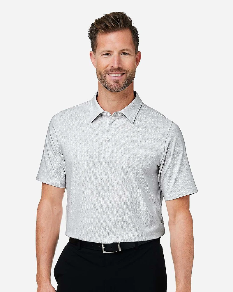 Men's Crownlux Performance® Geo Polo | T-Shirt Time