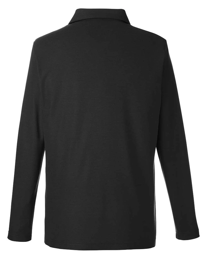 Men's Fusion ChromaSoft™ Long Sleeve Pique Polo | T-Shirt Time