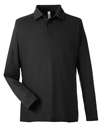Men's Fusion ChromaSoft™ Long Sleeve Pique Polo | T-Shirt Time