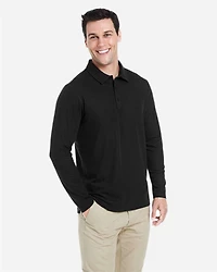 Men's Fusion ChromaSoft™ Long Sleeve Pique Polo | T-Shirt Time
