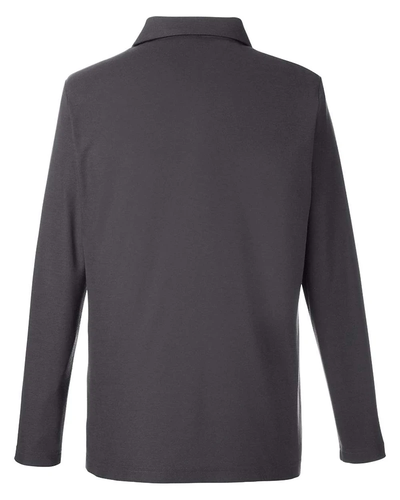 Polo Piqué ChromaSoft™ à Manches Longues pour Homme