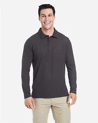 Polo Piqué ChromaSoft™ à Manches Longues pour Homme