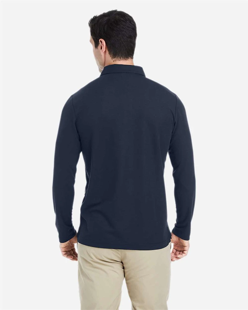 Men's Fusion ChromaSoft™ Long Sleeve Pique Polo | T-Shirt Time