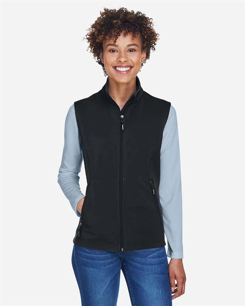 Women's Cruise Two-Layer Fleece Bonded Soft Shell Vest | T-Shirt Time