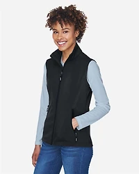 Women's Cruise Two-Layer Fleece Bonded Soft Shell Vest | T-Shirt Time