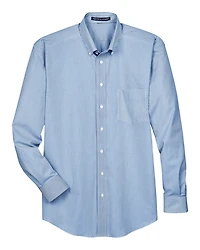 Men's Crown Collection® Banker Stripe Woven Dress Shirt | T-Shirt Time