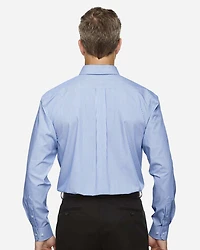 Men's Crown Collection® Banker Stripe Woven Dress Shirt | T-Shirt Time