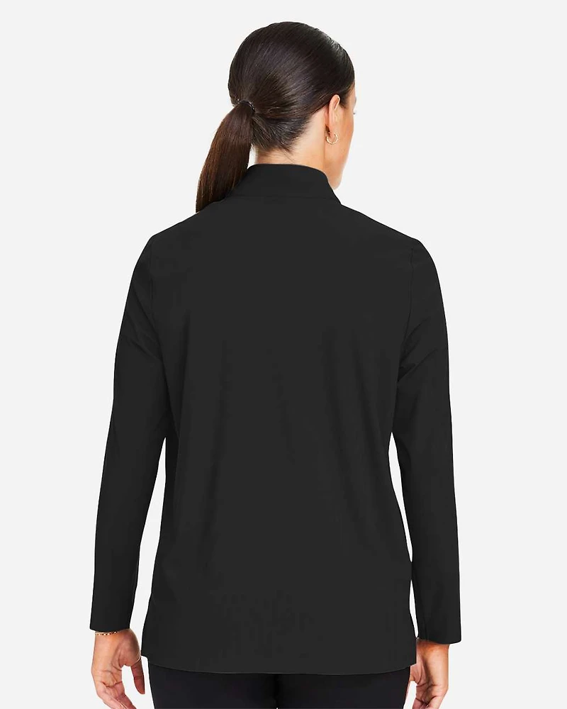 Women's CrownLux Performance® Windsor Welded Quarter-Zip Pullover | T-Shirt Time