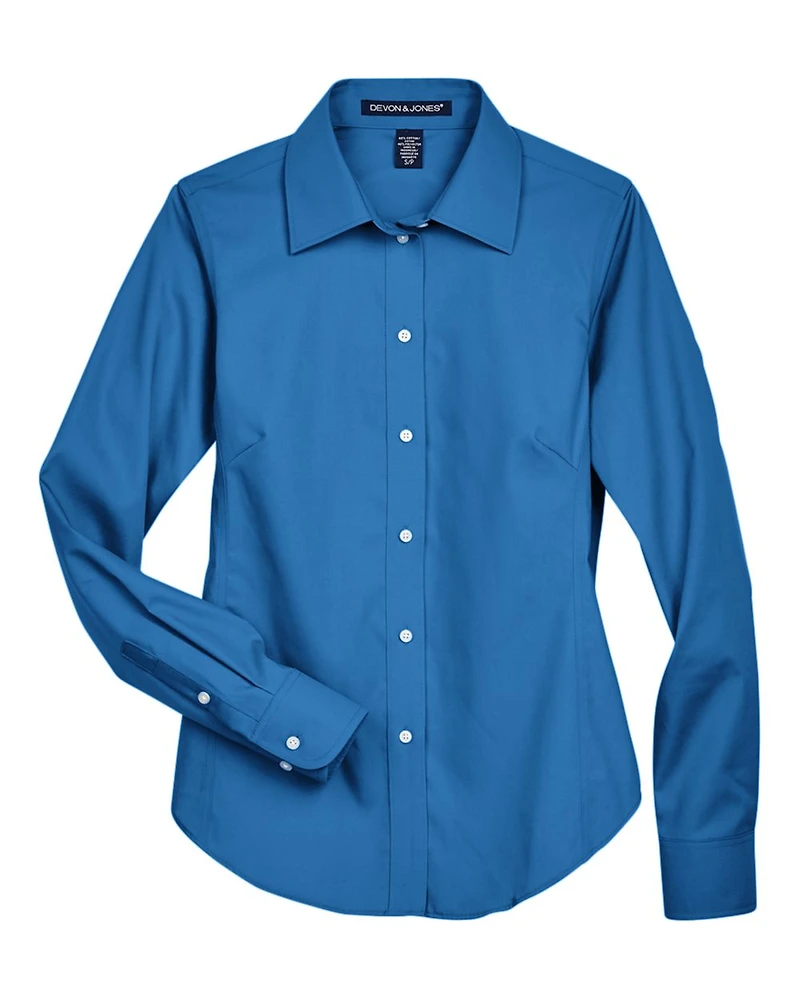 Women's Crown Collection® Oxford Woven Dress Shirt | T-Shirt Time