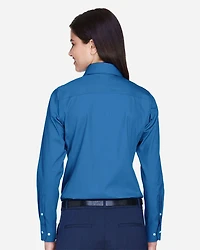 Women's Crown Collection® Oxford Woven Dress Shirt | T-Shirt Time