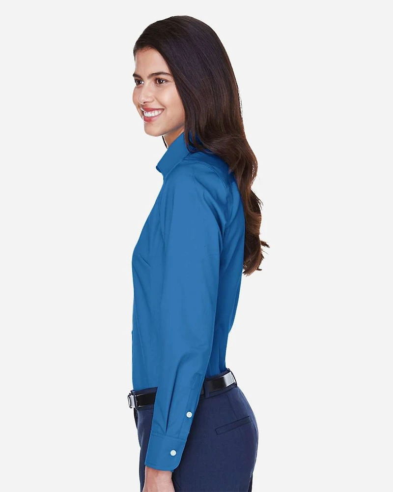 Women's Crown Collection® Oxford Woven Dress Shirt | T-Shirt Time