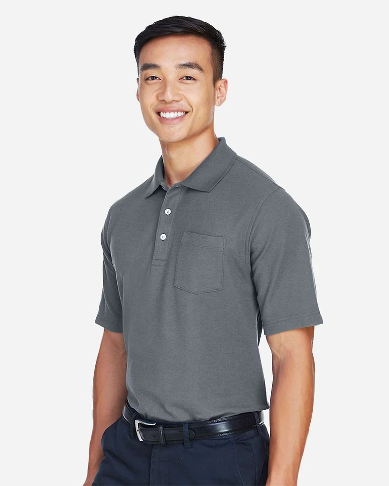 Polo à poche Performance DRYTEC20™ pour homme | T-Shirt Time