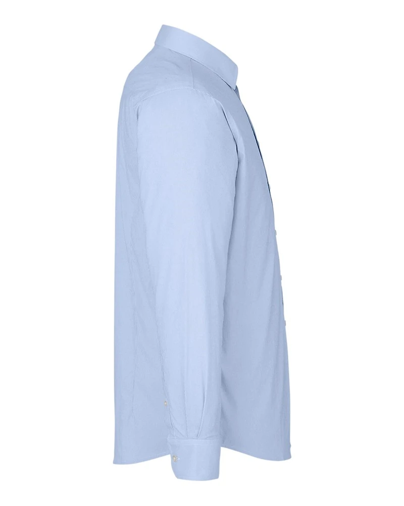 Men's CrownLux Performance® Microstripe Dress Shirt | T-Shirt Time