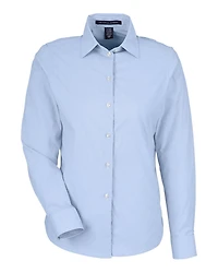 Chemise habillée à micro-rayures CrownLux Performance® pour femme | T-Shirt Time