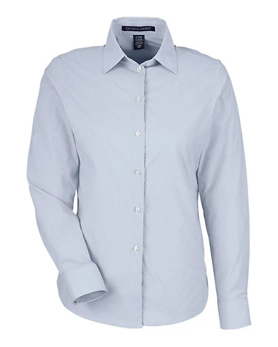 Women’s CrownLux Performance® Microstripe Dress Shirt