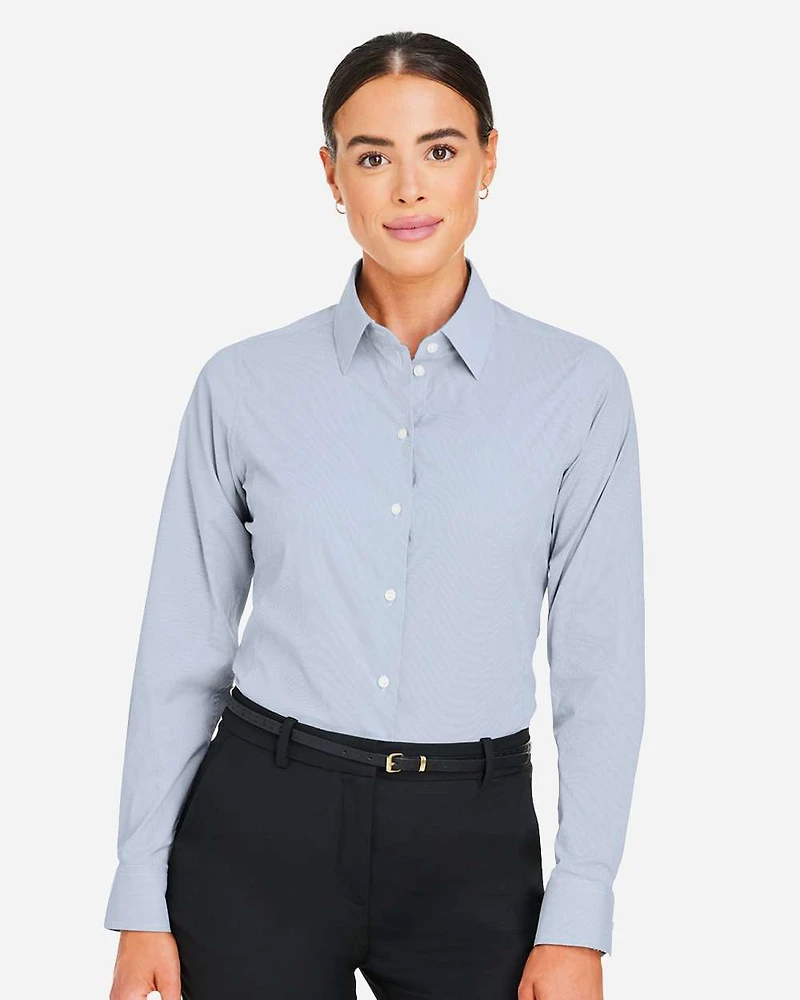 Women’s CrownLux Performance® Microstripe Dress Shirt