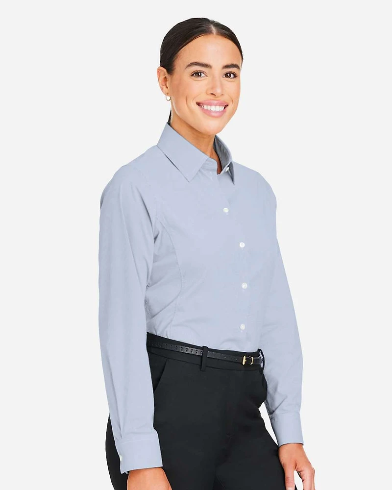 Women’s CrownLux Performance® Microstripe Dress Shirt