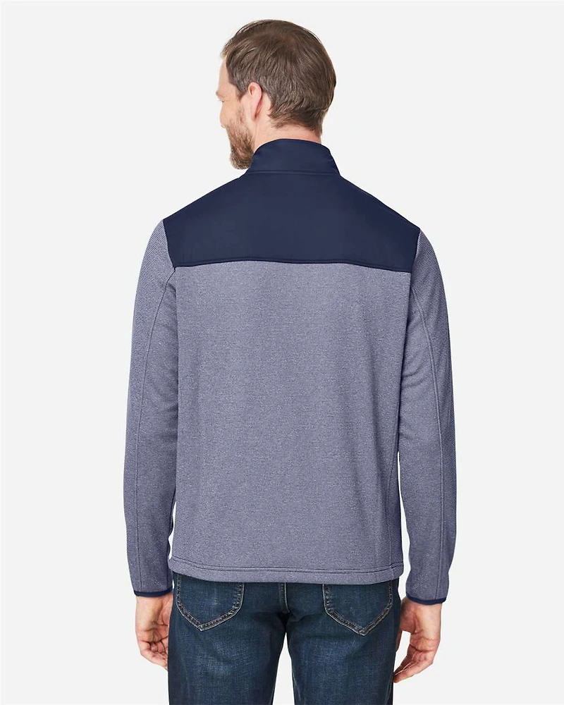 Men's Venture Heathered Stripe Hybrid Jacket | T-Shirt Time