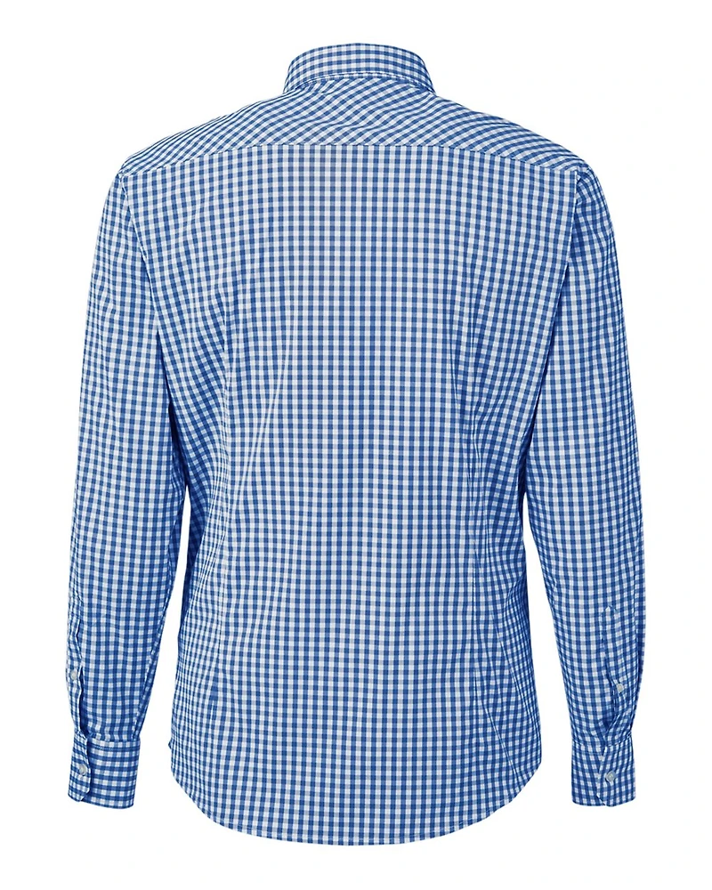 Men's CrownLux Performance® Gingham Dress Shirt | T-Shirt Time