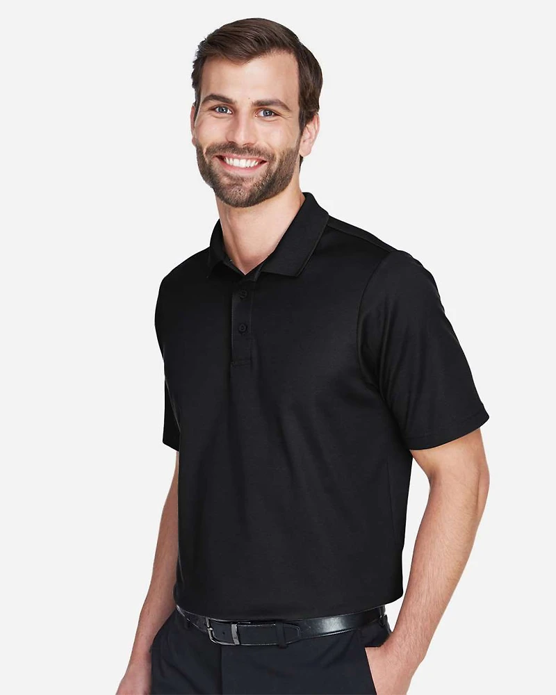 Men's Tall CrownLux Performance® Plaited Polo | T-Shirt Time