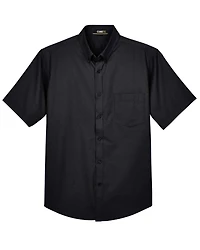 Men's Tall Optimum Short Sleeve Twill Dress Shirt | T-Shirt Time